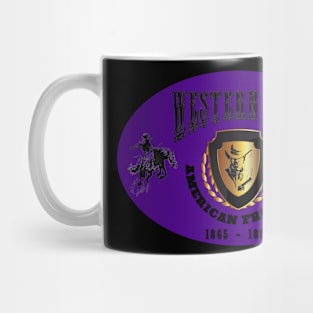 Western Era aka American Frontier - Purple, Black and Gold Mug